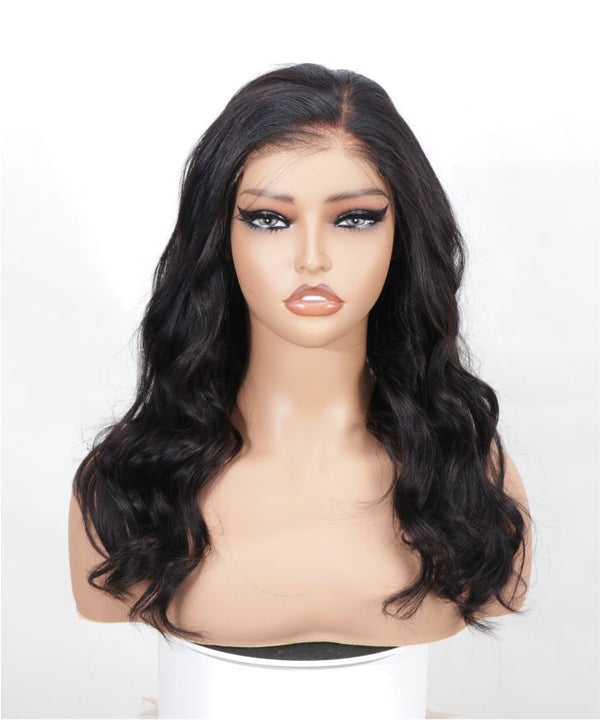 【Arc Cap】On the Go Glueless Black Human Hair Casual Curl HD Lace 6X4 Wig